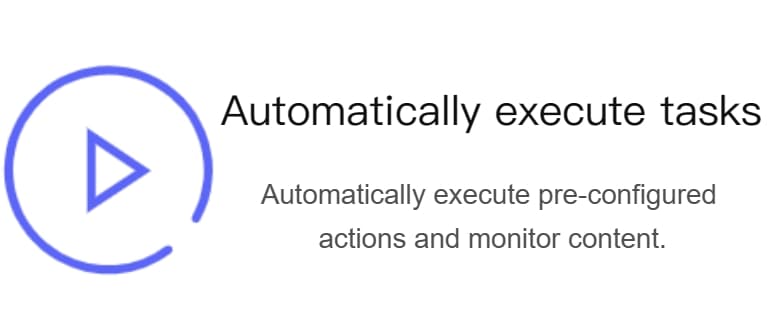 For content that can only be displayed after clicking or scrolling on a webpage, you can pre-configure click or scroll actions. With each monitoring update, these actions will be automated, and the content updates will be monitored